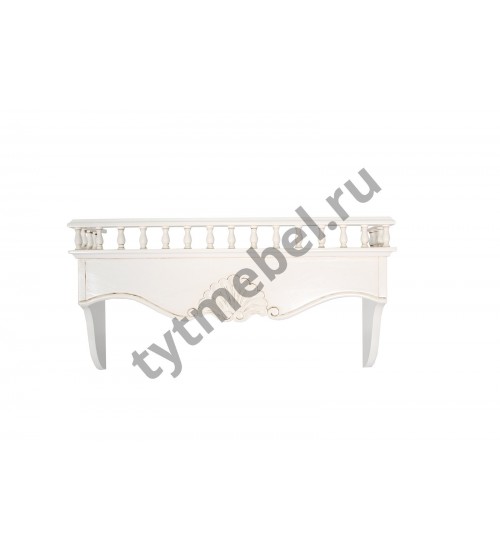 PRS 29 Полка навесная (массив красного дерева) WHITE GLAZE (белый глянцевый)